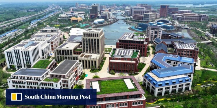 Huawei completes US$1.4 billion campus in Shanghai ‘with 100 cafes’ to lure foreign talent