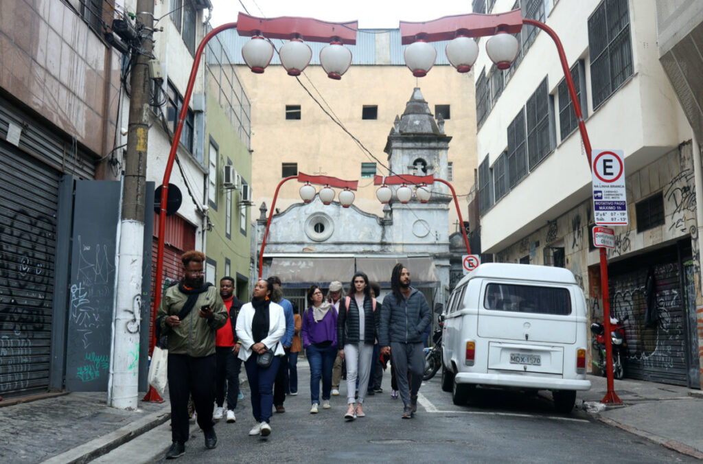 Visitors uncover Black Brazilian past of Sao Paulo's Japanese neighbourhood