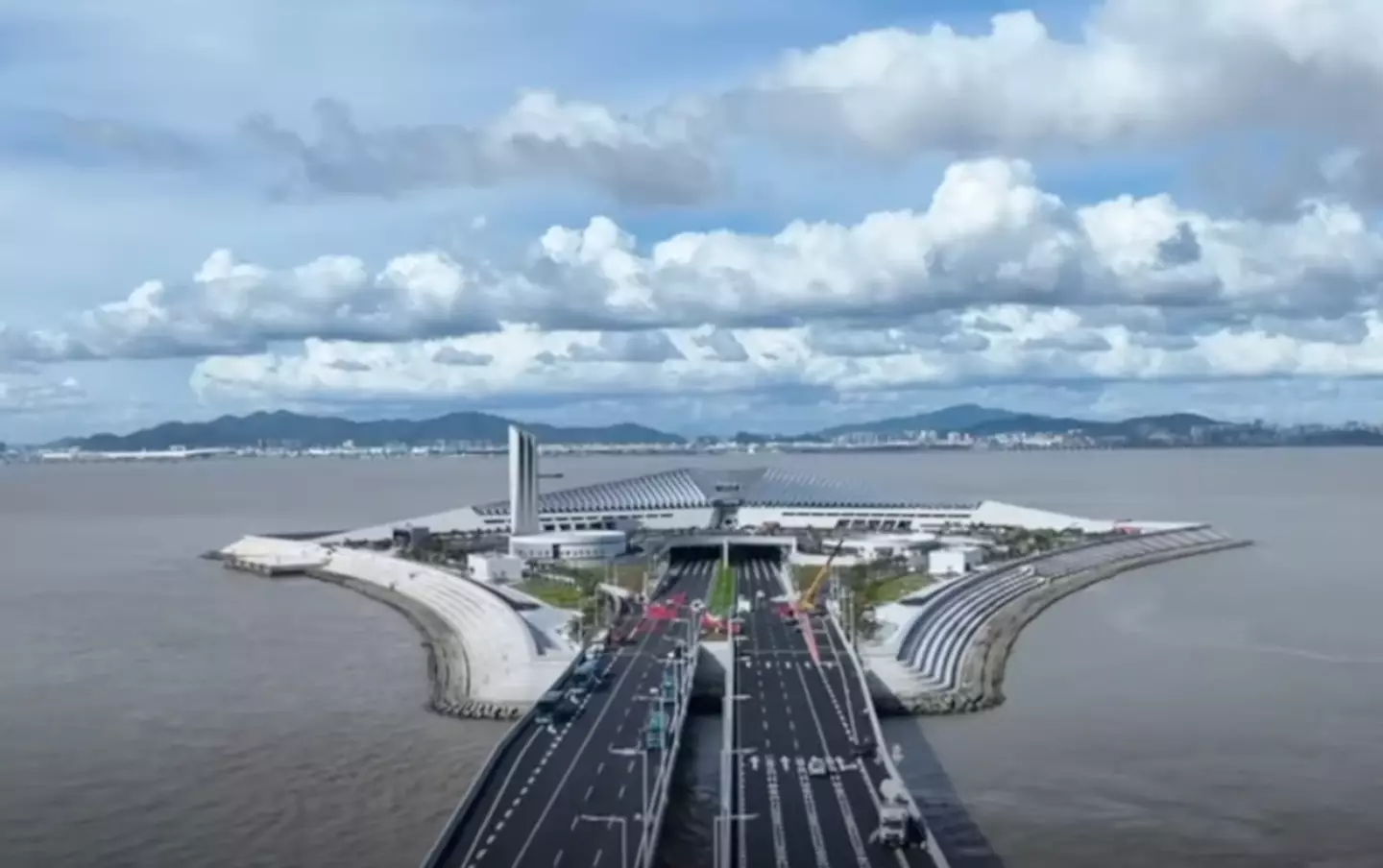 The⁢ project includes two artificial islands ‍as well ⁢(CGTN)