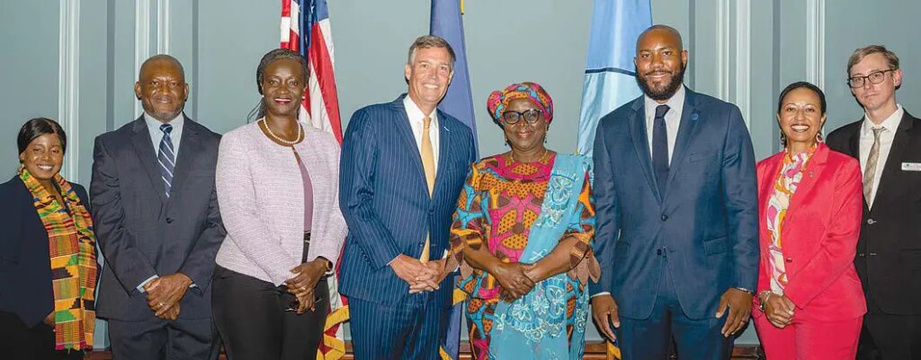 Columbia hosts delegation from Ghana and Ambassador of the Republic of Ghana to USA