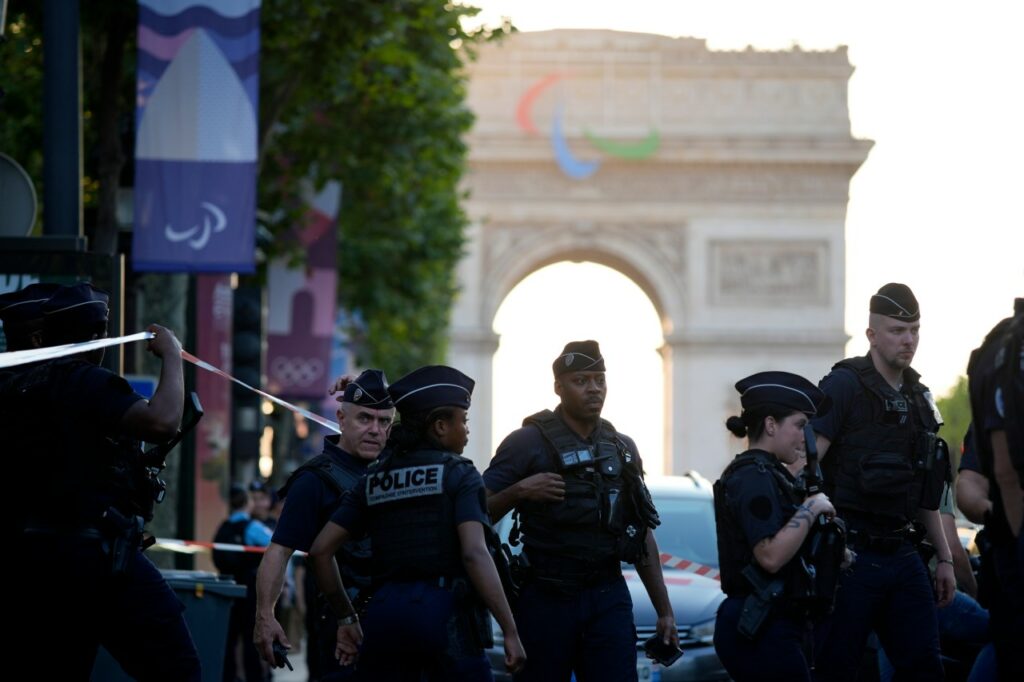 A police officer has been wounded in a knife attack in Paris, France’s interior minister says