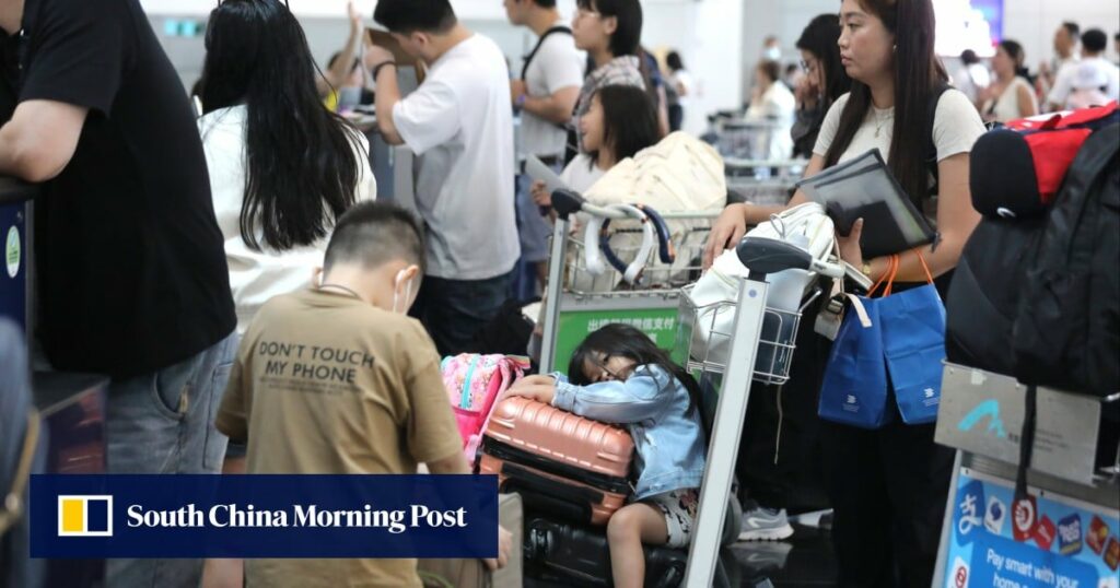 AirAsia check-in system at Hong Kong airport down for 1½ hours, day after global IT outage