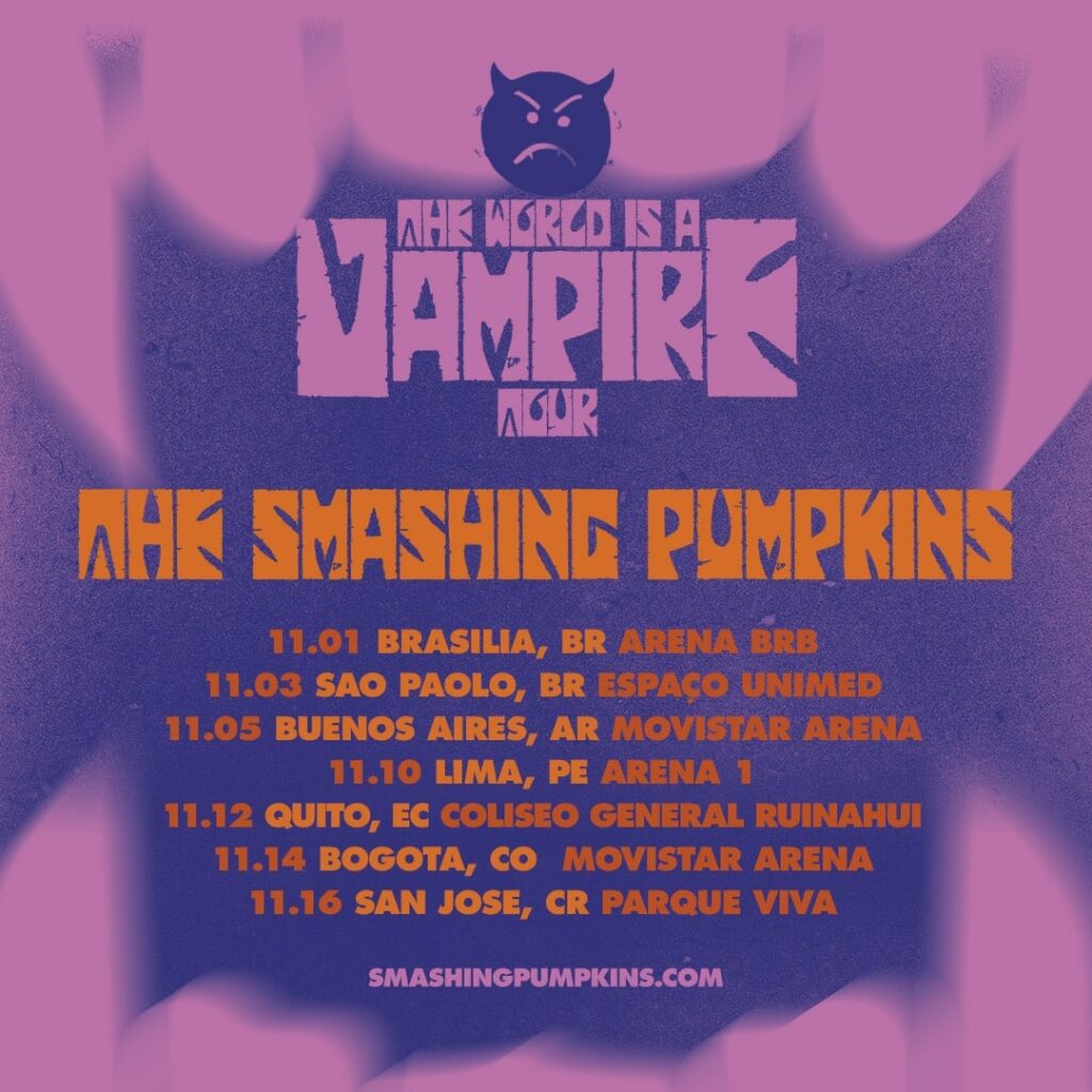 The Smashing Pumpkins Announce Latin America Tour