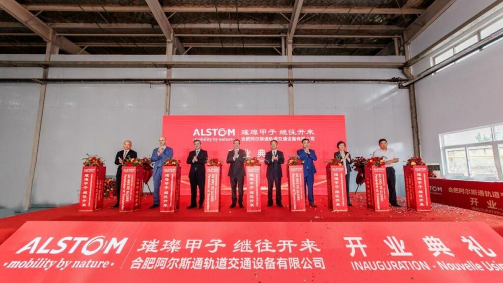 Alstom launches new joint venture in China to supply Hefei metro