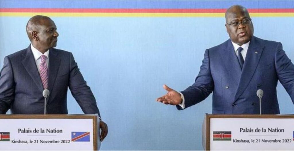 DRC President Félix Tshisekedi Slams Ruto Over Nairobi Peace Talks