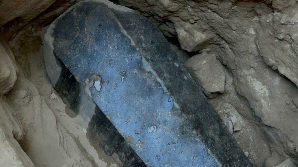 Egypt discovers Ptolemaic tomb with black sarcophagus in Alexandria - News