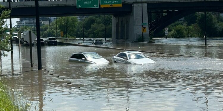 Sudden Heavy Rainfall Floods Parts Of Canada's Toronto, Causes Power Outages & Flight Cancellations