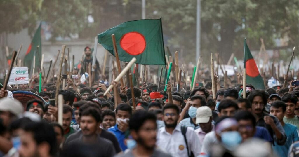 Violence over job quota protest kills 6 in Bangladesh; schools and colleges to shut