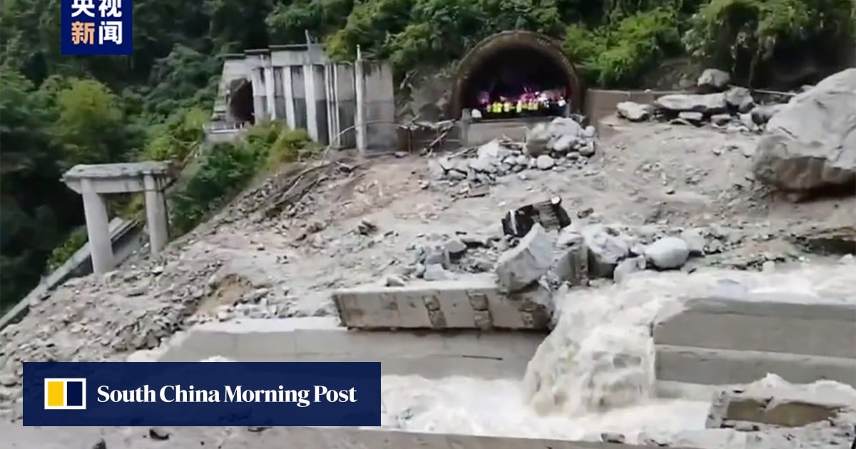 5 missing in China’s Sichuan as bridge collapse sends cars plunging down slopes