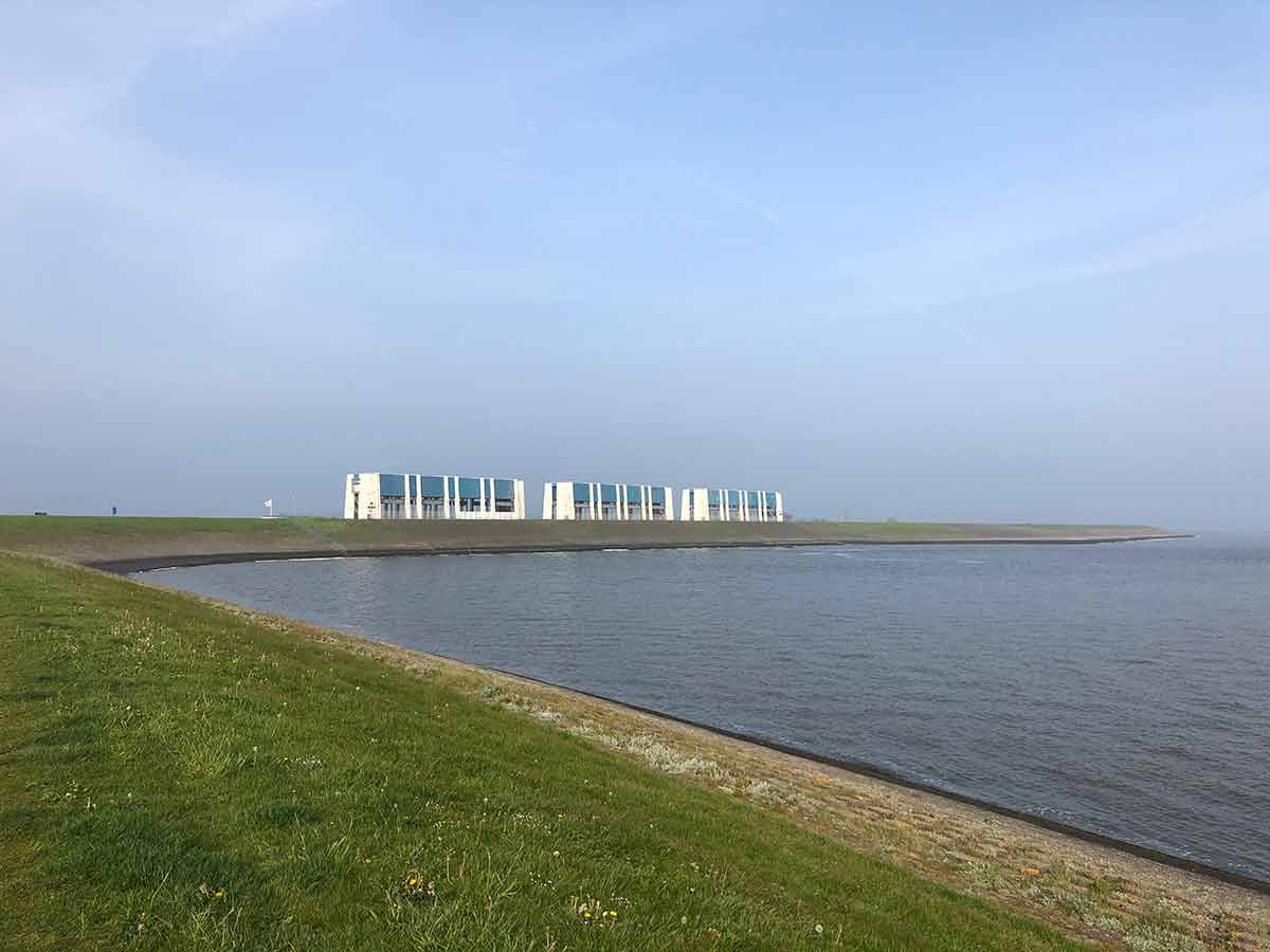 Scenic beach in Schiermonikoog