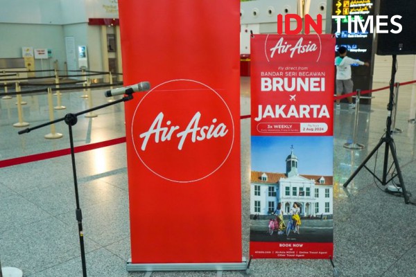 AirAsia Buka Rute Penerbangan Baru, Langsung Jakarta-Brunei