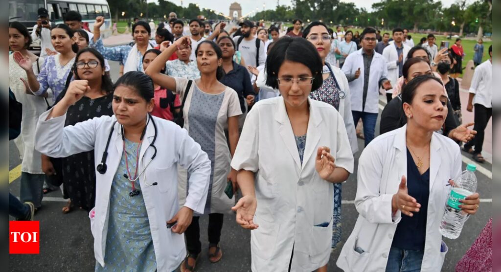 'No safety, no duty': Stir hits hospital services across India | India News