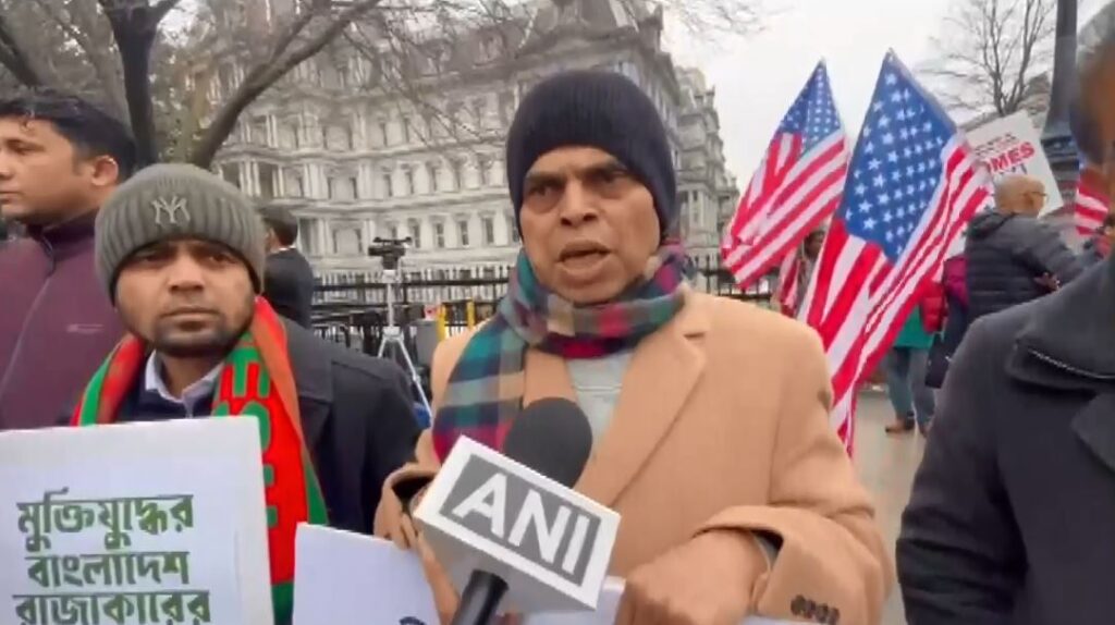 Protests take place against Bangladesh Chief Advisor Muhammad Yunus outside Blair House in US – ThePrint – ANIFeed