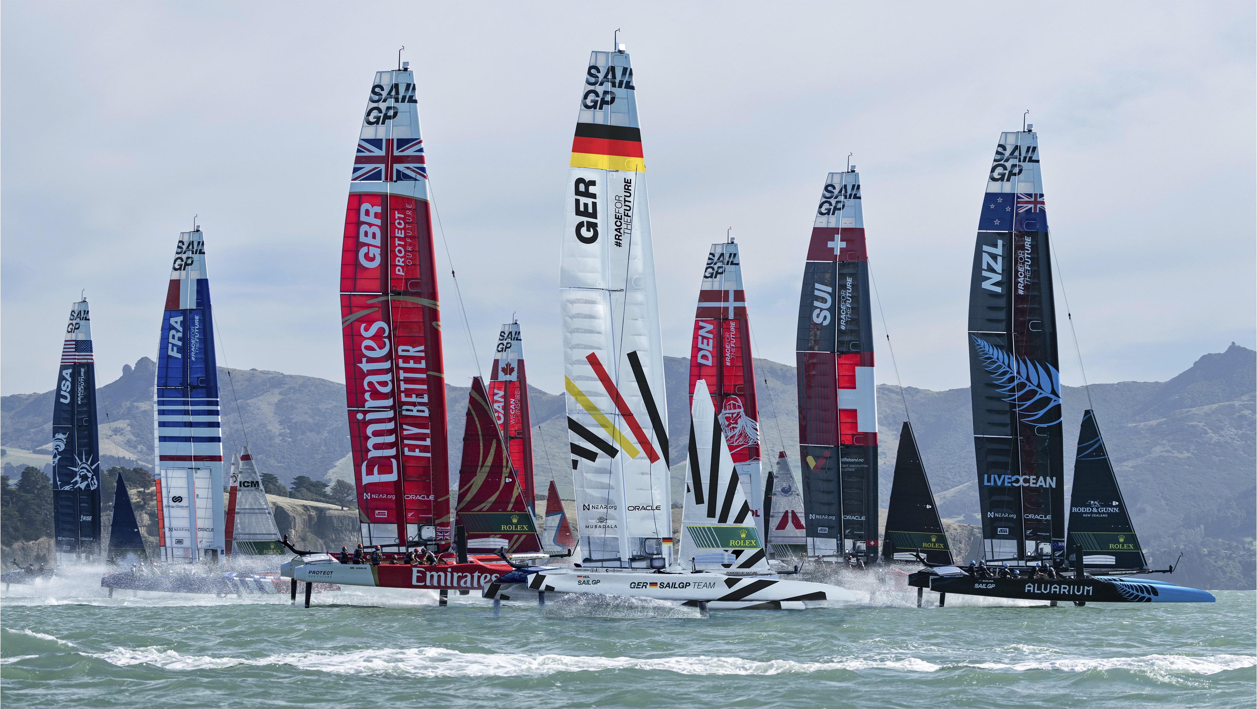 Australia on top but France impresses on Day 1 of SailGP Sydney - The Associated Press