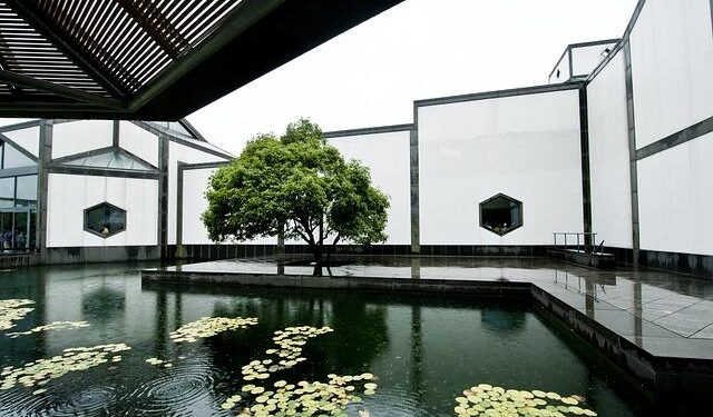 BIG’s garden-inspired suzhou museum of contemporary art celebrates top out – Designboom