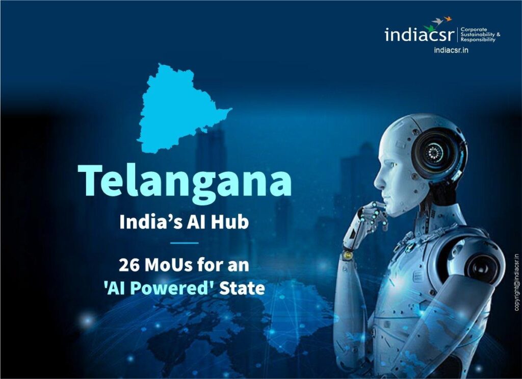First Of Its Kind Initiative: ‘AI-Powered Telangana’ in works to propel edu, health & agri sectors – The Hans India