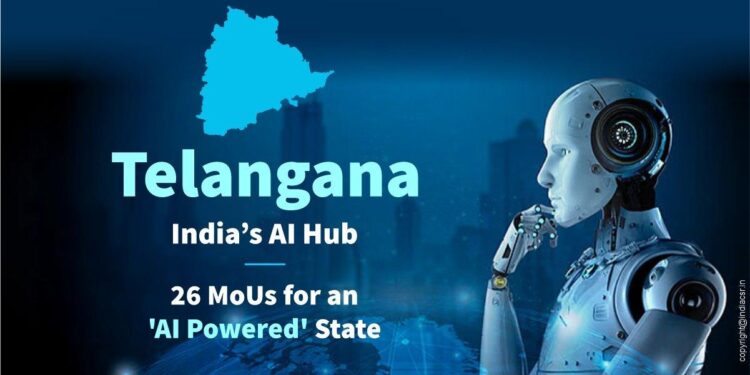 First Of Its Kind Initiative: ‘AI-Powered Telangana’ in works to propel edu, health & agri sectors – The Hans India