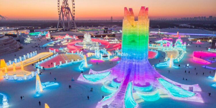 In pictures: the 41st Harbin International Ice and Snow Festival opens – South China Morning Post