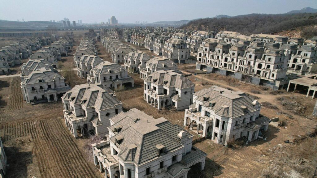 Sold a false dream: Inside China’s derelict housing developments – and the ‘bleak’ reality for families – Sky News
