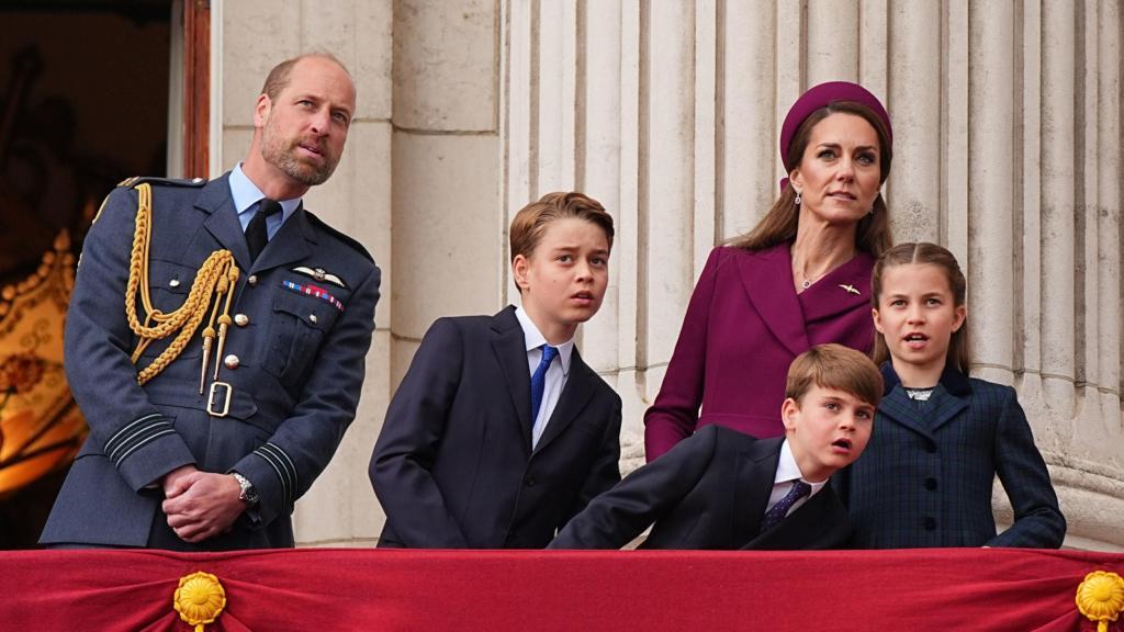 British royal family watches military parade marking start of VE Day events in London – CNN