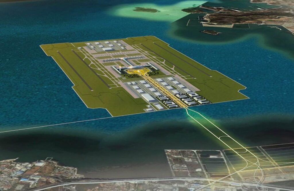 BREAKING NEWS: China builds world’s largest artificial-island airport, completion in 2035 – Dredging Today