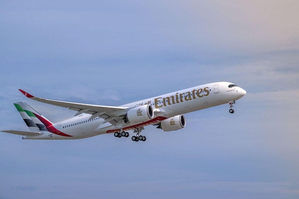 The Emirates A350 makes a debut in Amman – Emirates24|7