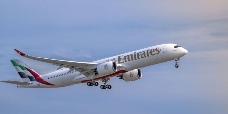 The Emirates A350 makes a debut in Amman – Emirates24|7