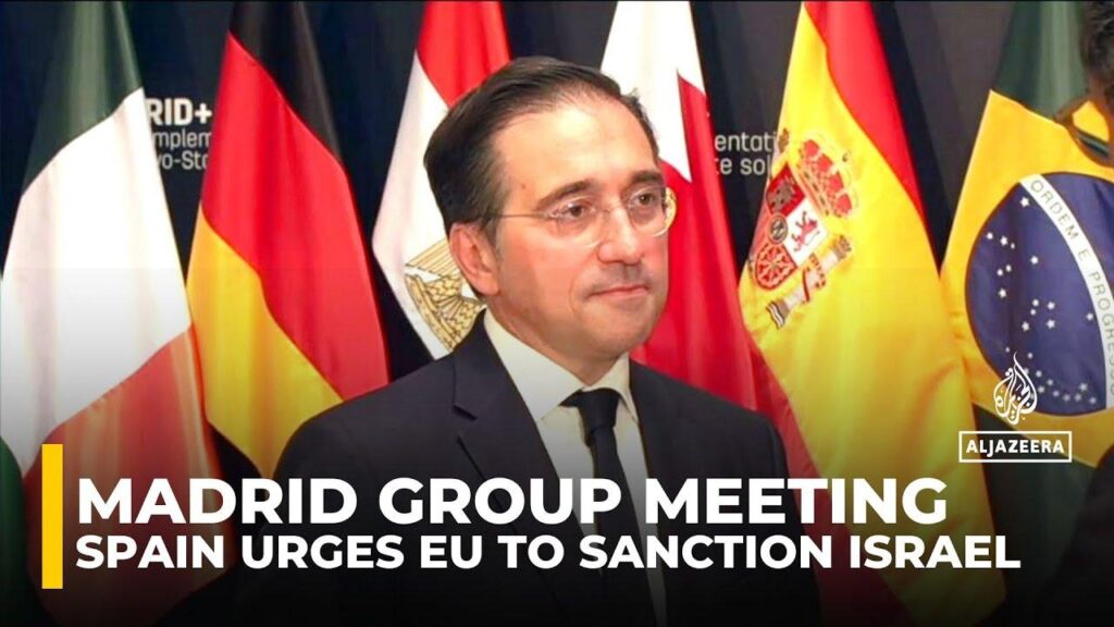Spain to host Madrid Group meeting on Gaza today – Dawn