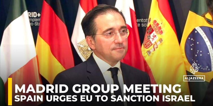 Spain to host Madrid Group meeting on Gaza today – Dawn
