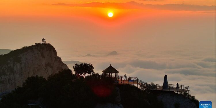 View of Wuyuezhai National Forest Park in Shijiazhuang, China’s Hebei – Global Times