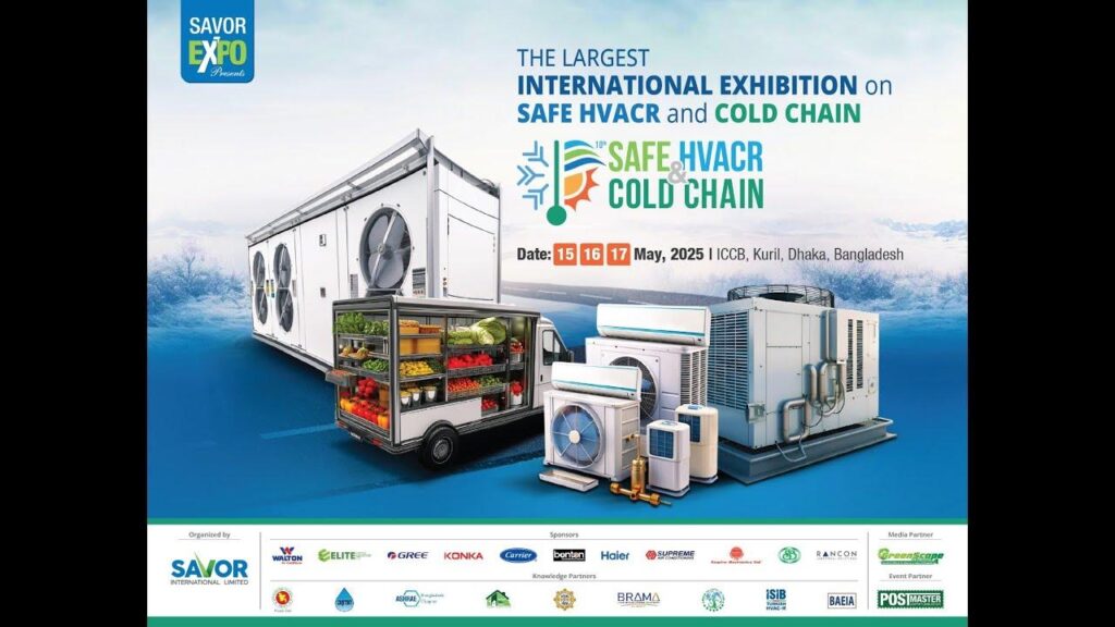 10th SAFE HVACR and Cold Chain 2025 held in Dhaka, Bangladesh – Xinhua