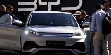 Vid shows vast Chinese EV mega factory pumping out a MILLION cars a year – The US Sun