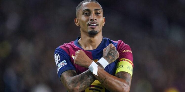 Barcelona’s Raphinha named LaLiga Player of the Season – Reuters