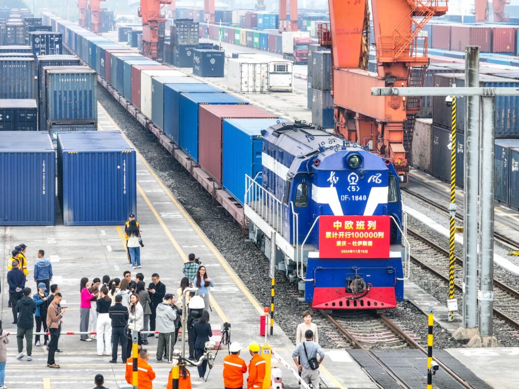 China-Europe freight train reaches milestone – China Daily