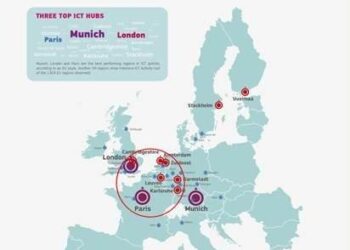 Europe’s top tech hubs: Paris tops London as UK capital startups face funding lows – Yahoo