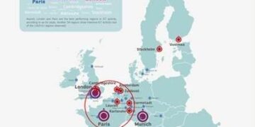Europe’s top tech hubs: Paris tops London as UK capital startups face funding lows – Yahoo
