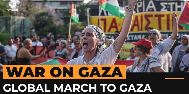 ‘March to Gaza’ Group Allegedly Assaulted After Being Detained in Egypt – Newsweek