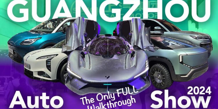Guangzhou Auto Show with over 1,100 vehicles, nearly half NEVs – CarNewsChina.com