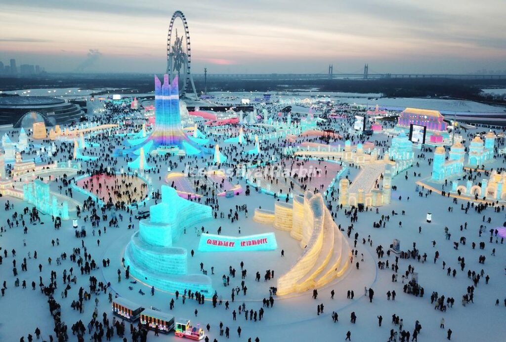 41st Harbin Int’l Ice and Snow Festival kicks off – People’s Daily Online
