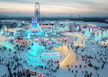 41st Harbin Int’l Ice and Snow Festival kicks off – People’s Daily Online