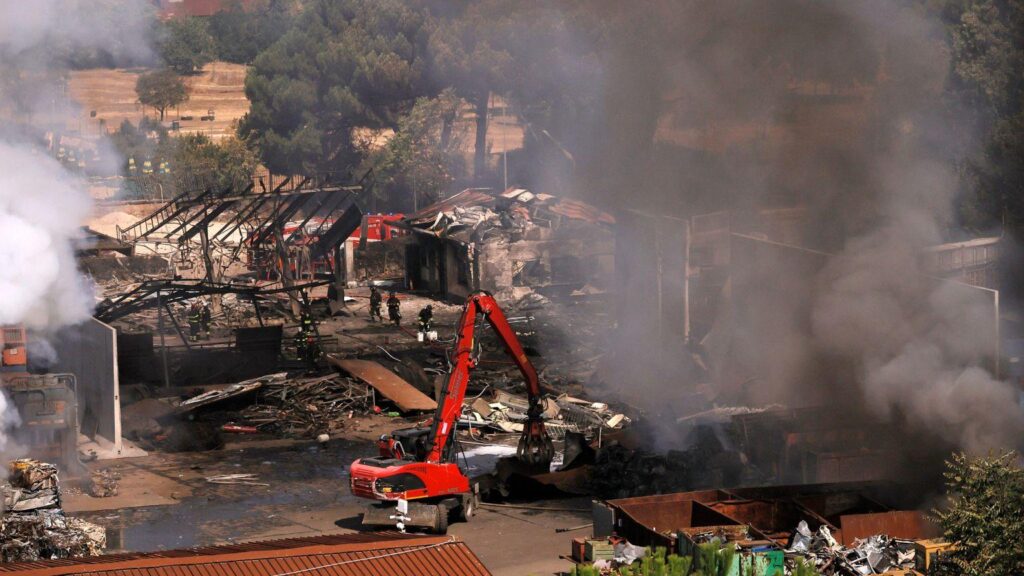 At least 25 people injured in Rome when gas station explodes – ABC News – Breaking News, Latest News and Videos