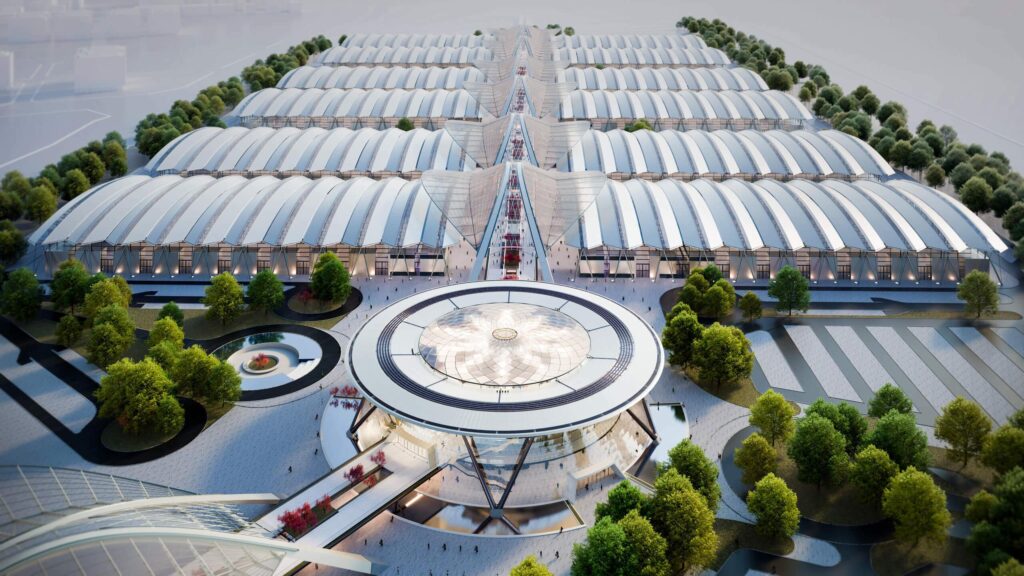 RSHP reveals winning design for zhongyuan convention complex in china – Designboom