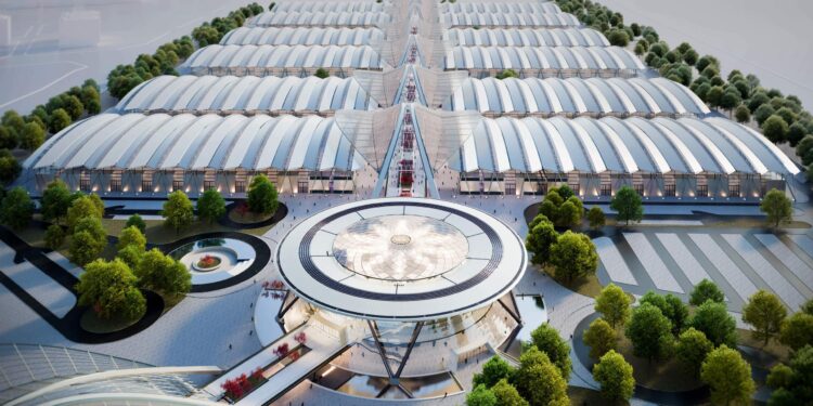 RSHP reveals winning design for zhongyuan convention complex in china – Designboom