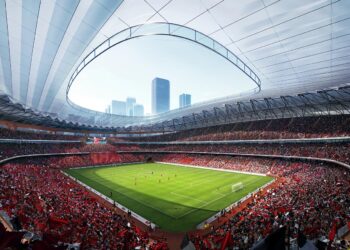 Xi’an International Football Centre, Shaanxi, China – World Construction Network