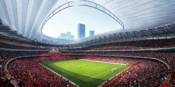 Xi’an International Football Centre, Shaanxi, China – World Construction Network