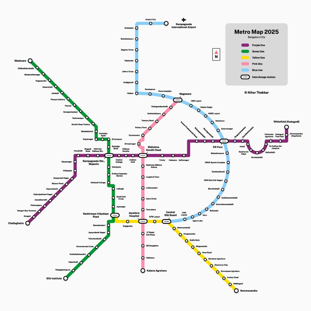 Bengaluru Metro’s Yellow Line all set to be inaugurated today: Check route, timings, ticket fare – India TV News