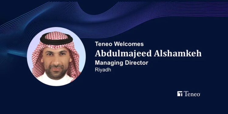 Teneo Appoints Abdulmajeed Y. Alshamekh as a Managing Director in Riyadh, Saudi Arabia – Teneo