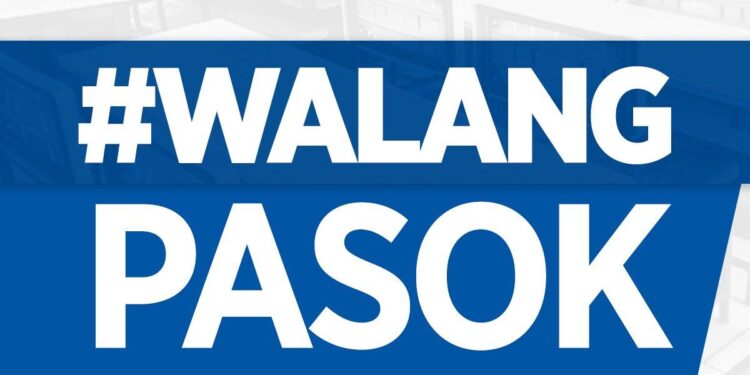 #WalangPasok: Class suspensions on Tuesday due to bad weather – Inquirer.net
