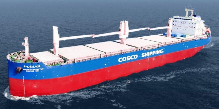 Qingdao Intercontinental Shipping takes delivery of second pulp carrier in series – Baird Maritime
