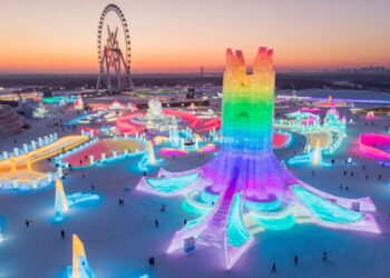 In pictures: the 41st Harbin International Ice and Snow Festival opens – South China Morning Post